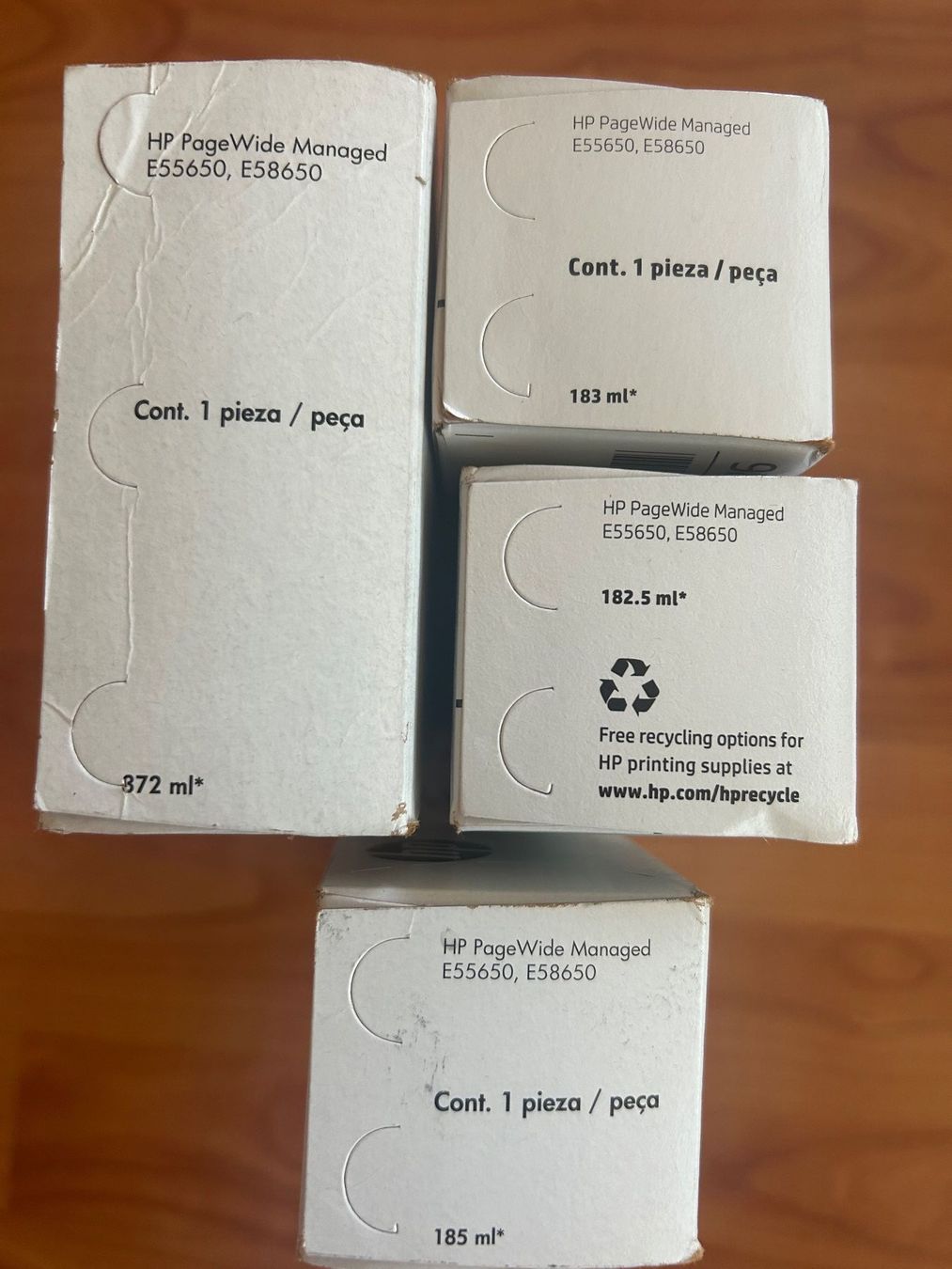 Hewlett Packard Cartucce per stampanti & toner: HP PageWide Managed Color Flow MFP E 58650 Tinte – Nuovo (secondo la descrizione) da Zwingen venduto da Tennesee 2