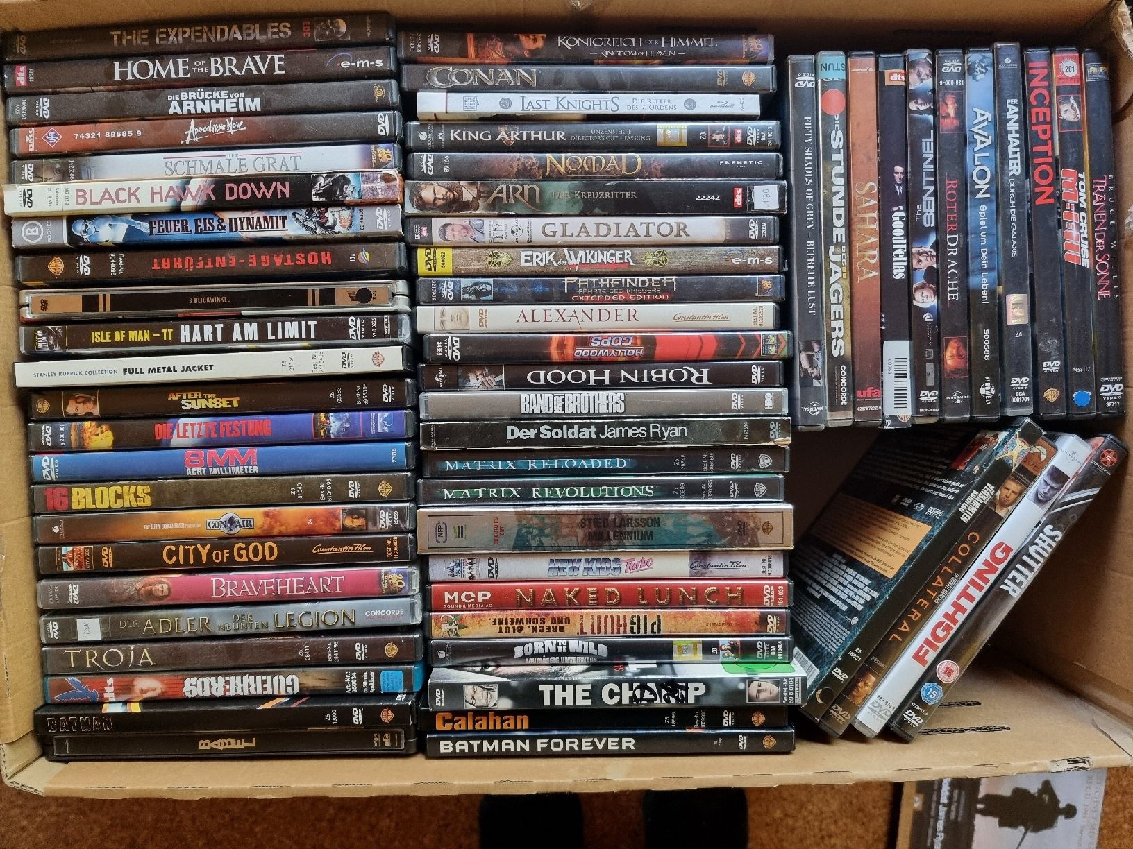 Tutti i DVDs: Action DVD Sammlung – Usato da Rigi-Kaltbad venduto da Marion_Fercher