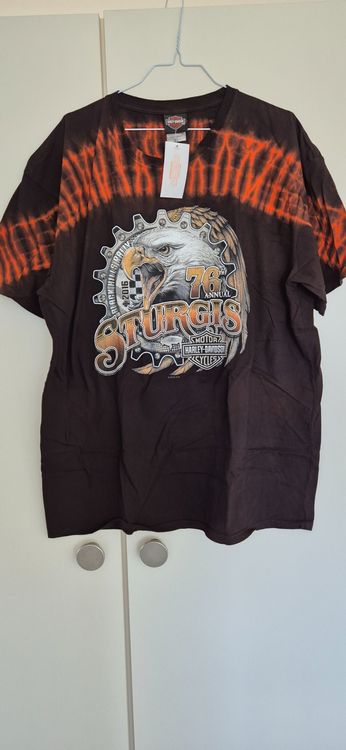 Harley-Davidson T-shirt: Original Sturgis T-Shirt Harley Davidson / Indian XL – Nuovo e nell'imballaggio originale da Emmenbrücke venduto da Mandali67