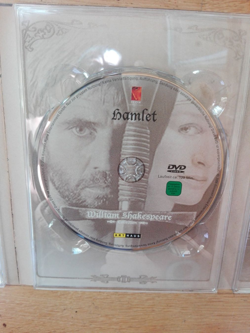 Tutti i DVDs: William Shakespeare Collection  (3-DVD's)      > De & Eng < – Usato da St.Gallen venduto da elk2022 3
