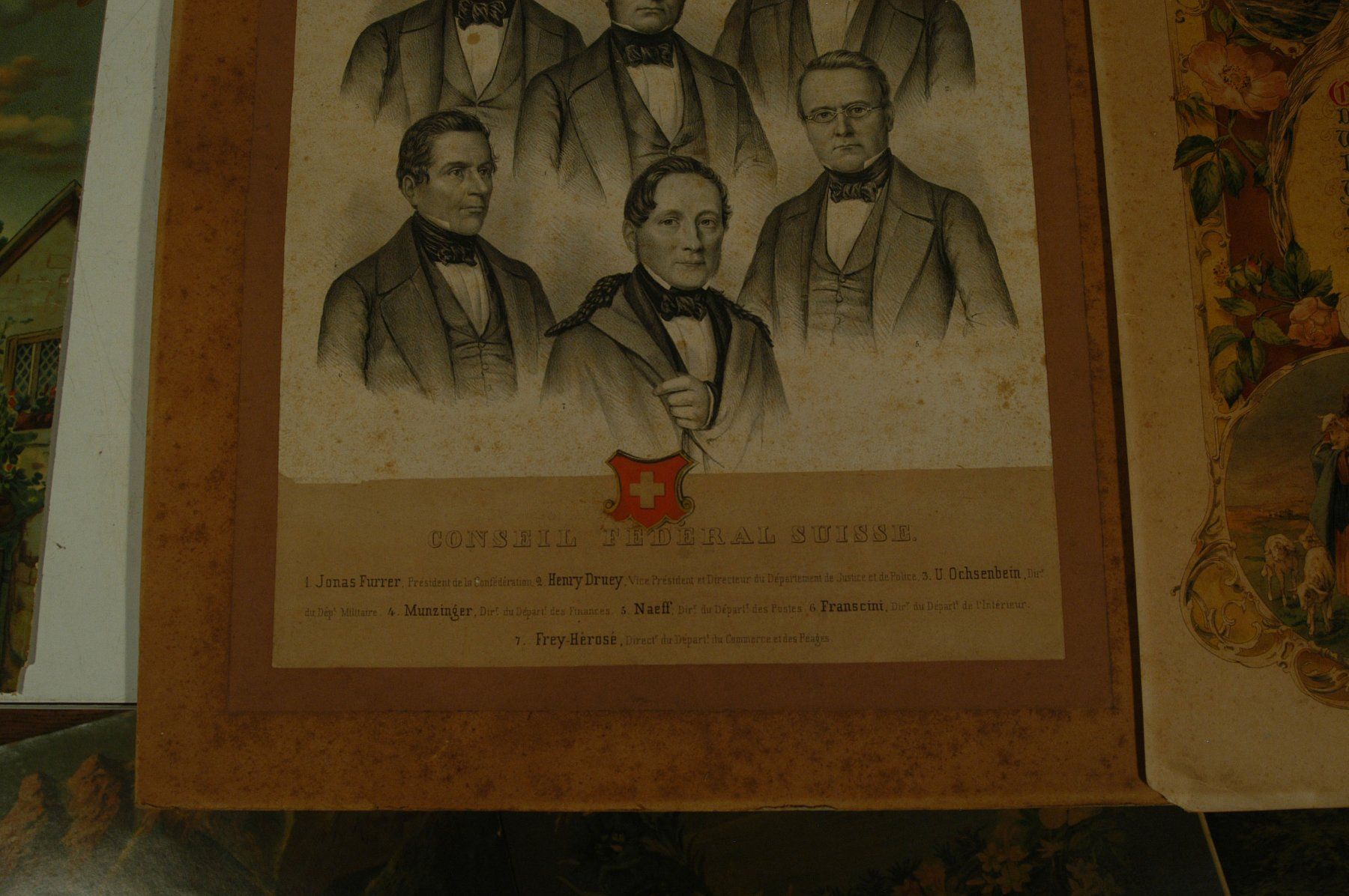 Grafica & Litografie: Aeltere Drucke Chromolitho Militaria – Usato da Herisau venduto da Wisen 3