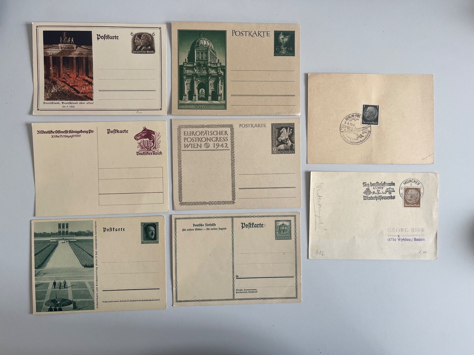 Alle Briefmarken: Ganzsachen Deutsches Reich – Neu (gemäss Beschreibung) aus Adliswil von derrick0825