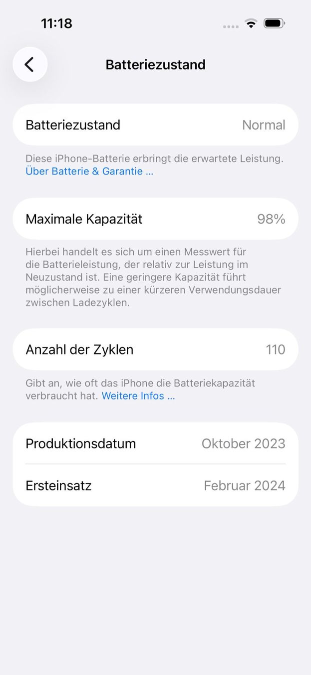Apple Telefoni cellulari / Smartphones: iPhone 15, 128GB, neuwertig – Usato da Glarus venduto da Marinello7 1