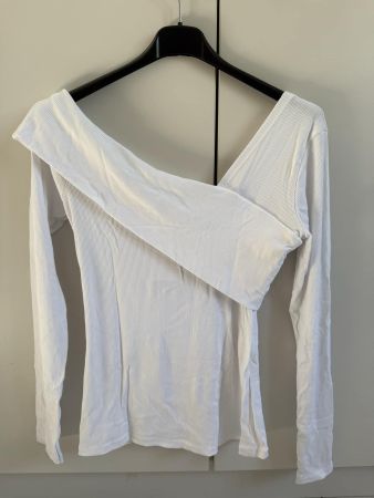 Shirt Asymmetrisch Weiss - ca. 32/34/36