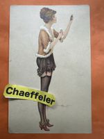 Antike Ansichtskarte "Le Cabinet de Toilette" Serie 28