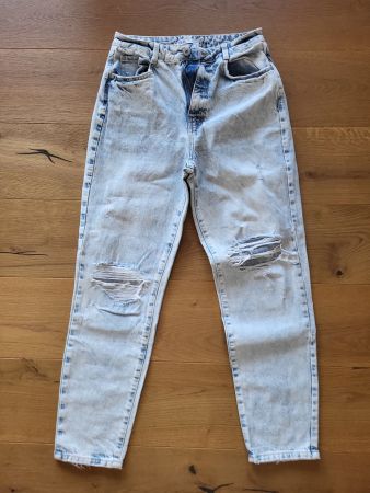 Jean Zara délavé, taille 38