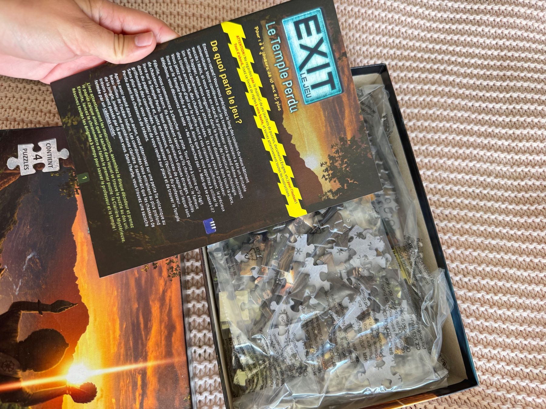 Giochi: Jeu de société EXIT "Le Temple Perdu" – Nuovo e nell'imballaggio originale da Montreux venduto da iza_peche8 2
