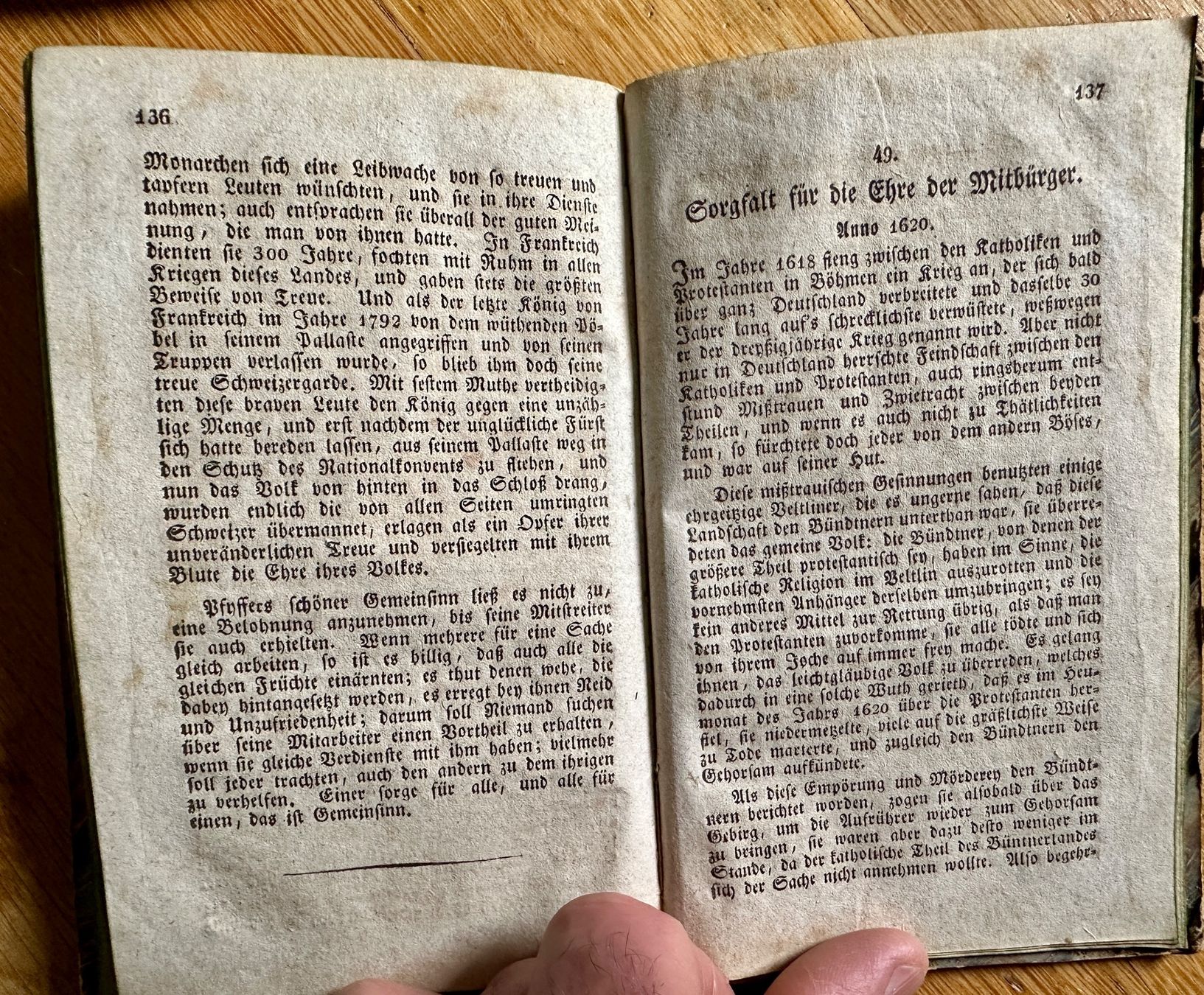 Bücher: Sammlung v. Zügen d. Heldenmuths u. Biedersinns d. Schweizer – Gebraucht aus Zürich von allp 7