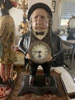 Rare Eisenuhr Augenwender John Bull Bradley & Hubbard