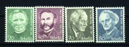 1978, Nr.617–620, Portraitmarken **