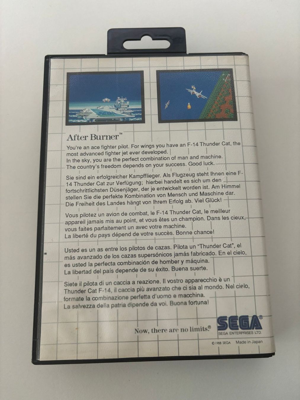 Sega Giochi: After Burner (SEGA Master System) – Usato da Herisau venduto da Seyashop1 2