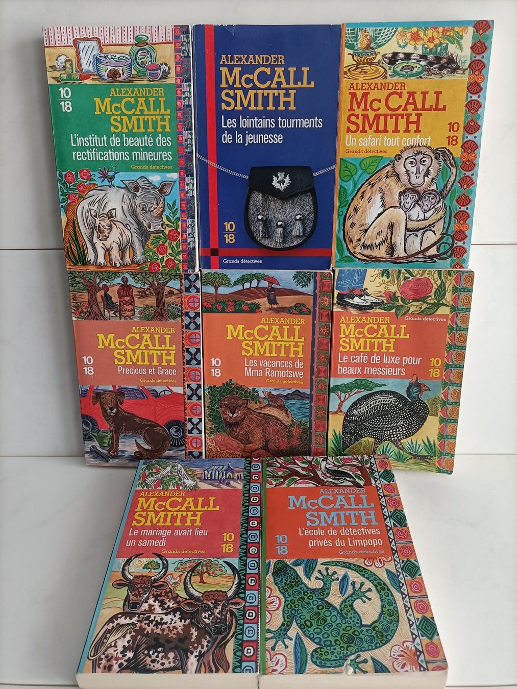 Libri: lot 8 romans Alexander McCall Smith / Mma Ramotswe – Usato da crans montana venduto da AB3963 1