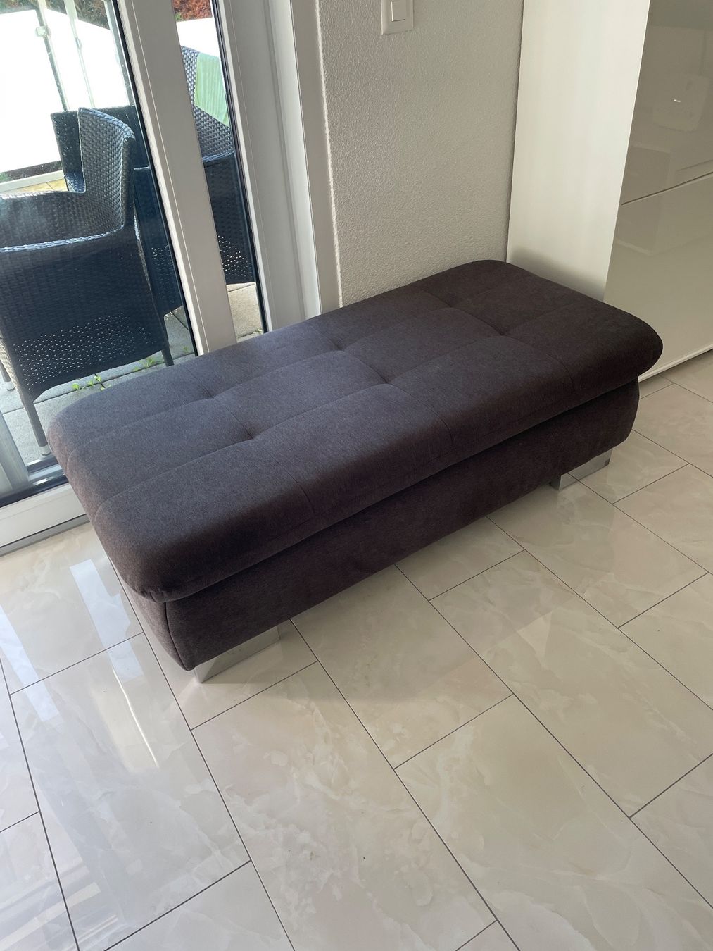 Divani: Sofa mit beistell Sitz/ Box Anthrazit – Usato da Auenstein venduto da moin. 7