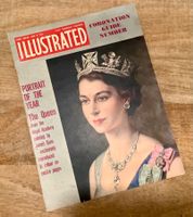 1953 - Queen Elizabeth II Krönung - England London - Zeitung