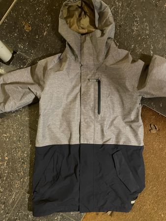 Burton Snowboard Jacke, Grau/Schwarz, Grösse M, Top Zustand!