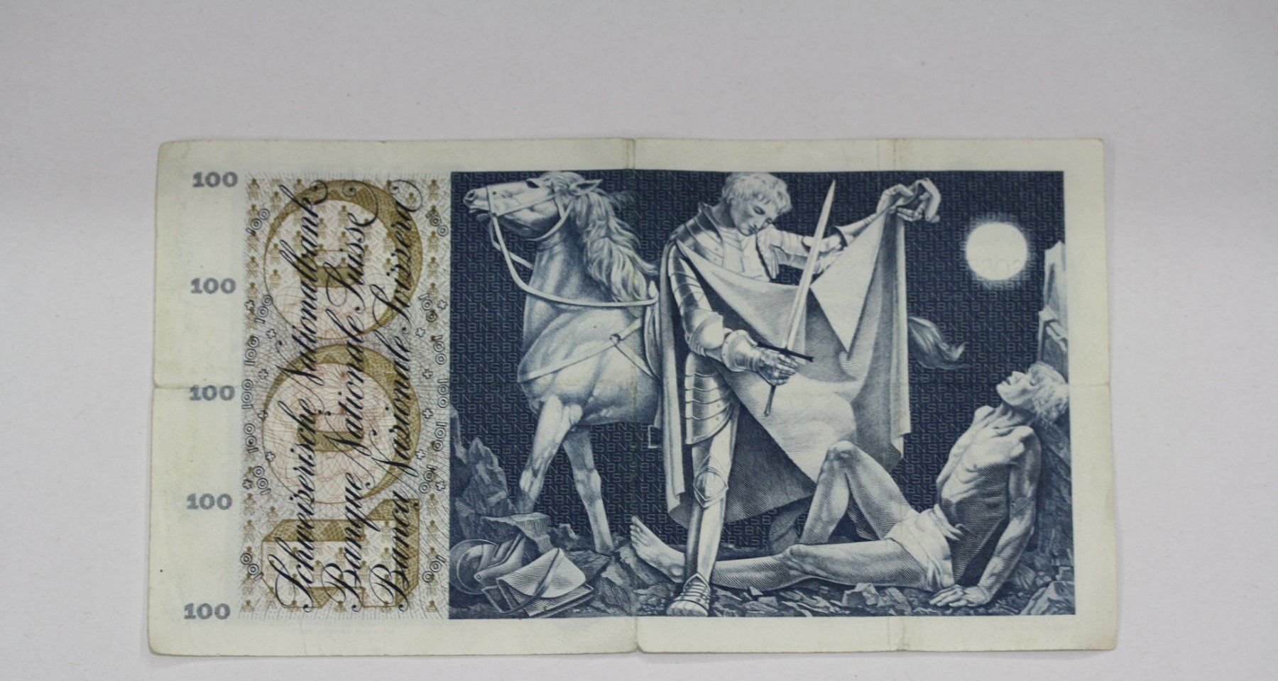 Billets de banque: 100 Franken Note 1969 – D'occasion à Chur par Invinoveritas 1