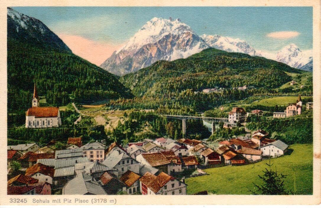 Cartes postales: Schuls – D'occasion à Wolhusen par Curver9