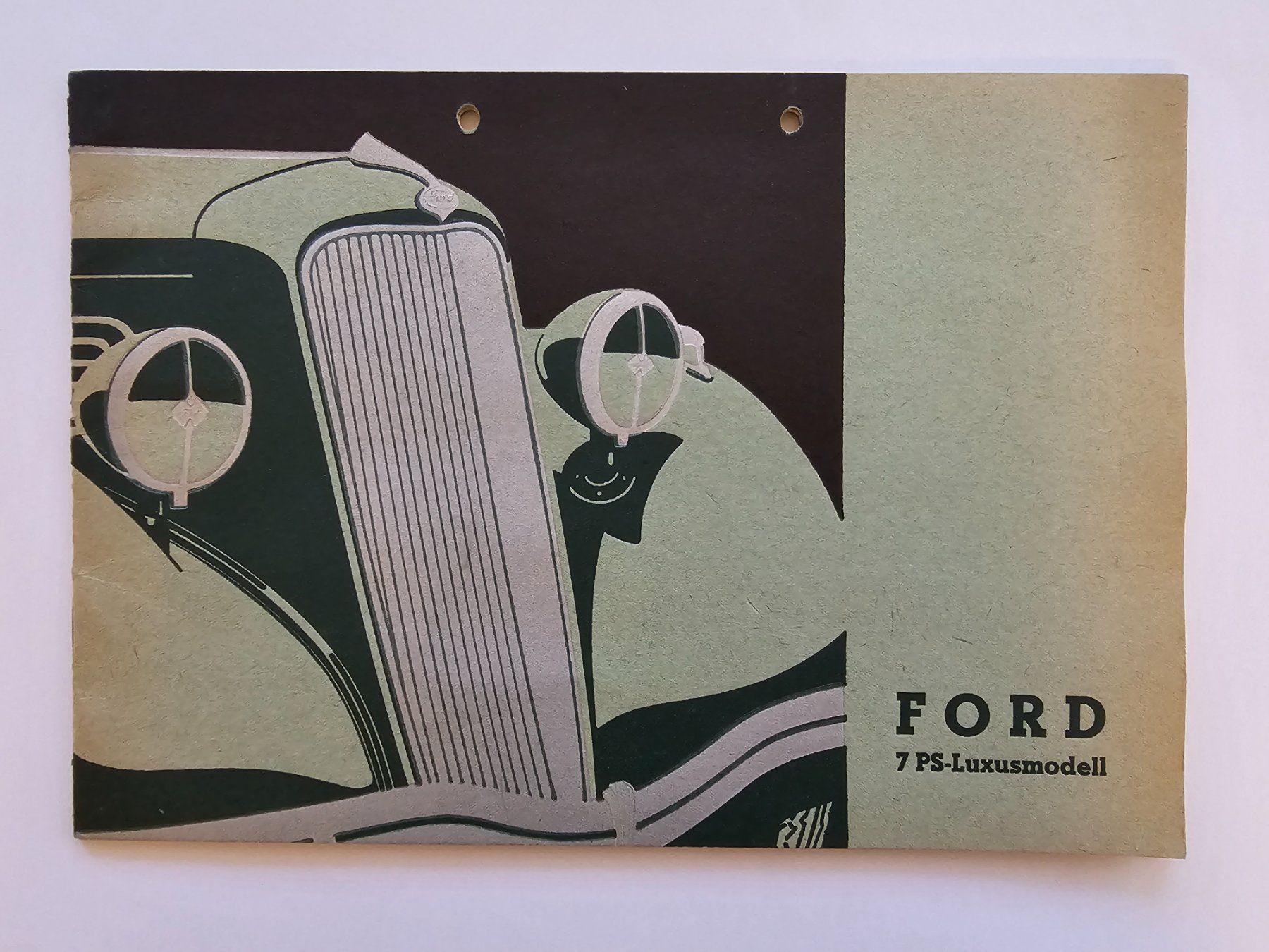 Ford Documenti: Ford 7 PS-Luxusmodell Prospekt – Usato da Stein AG venduto da Zantico