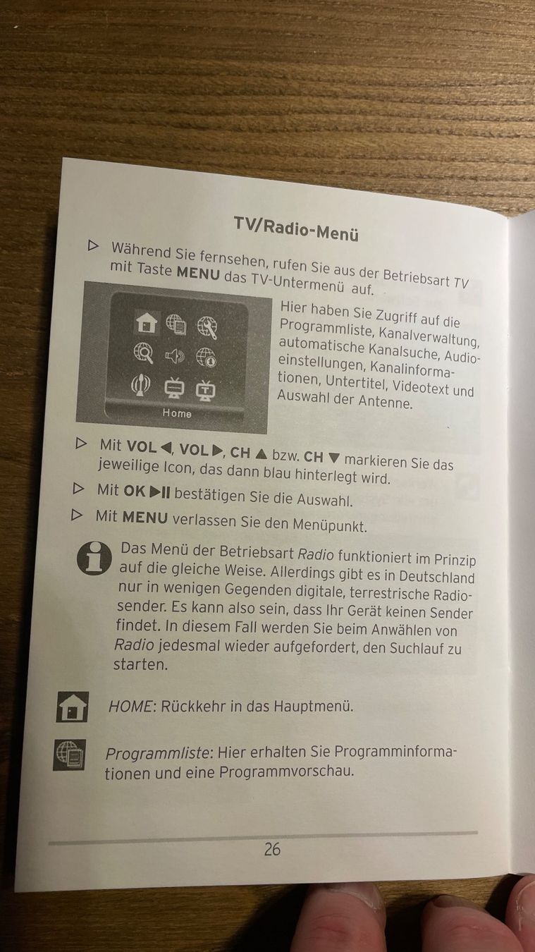 Televisori: Télévision Schaub Lorenz DVB-T + Radio + MP3 – Usato da Vuarrens venduto da Pipaps 5