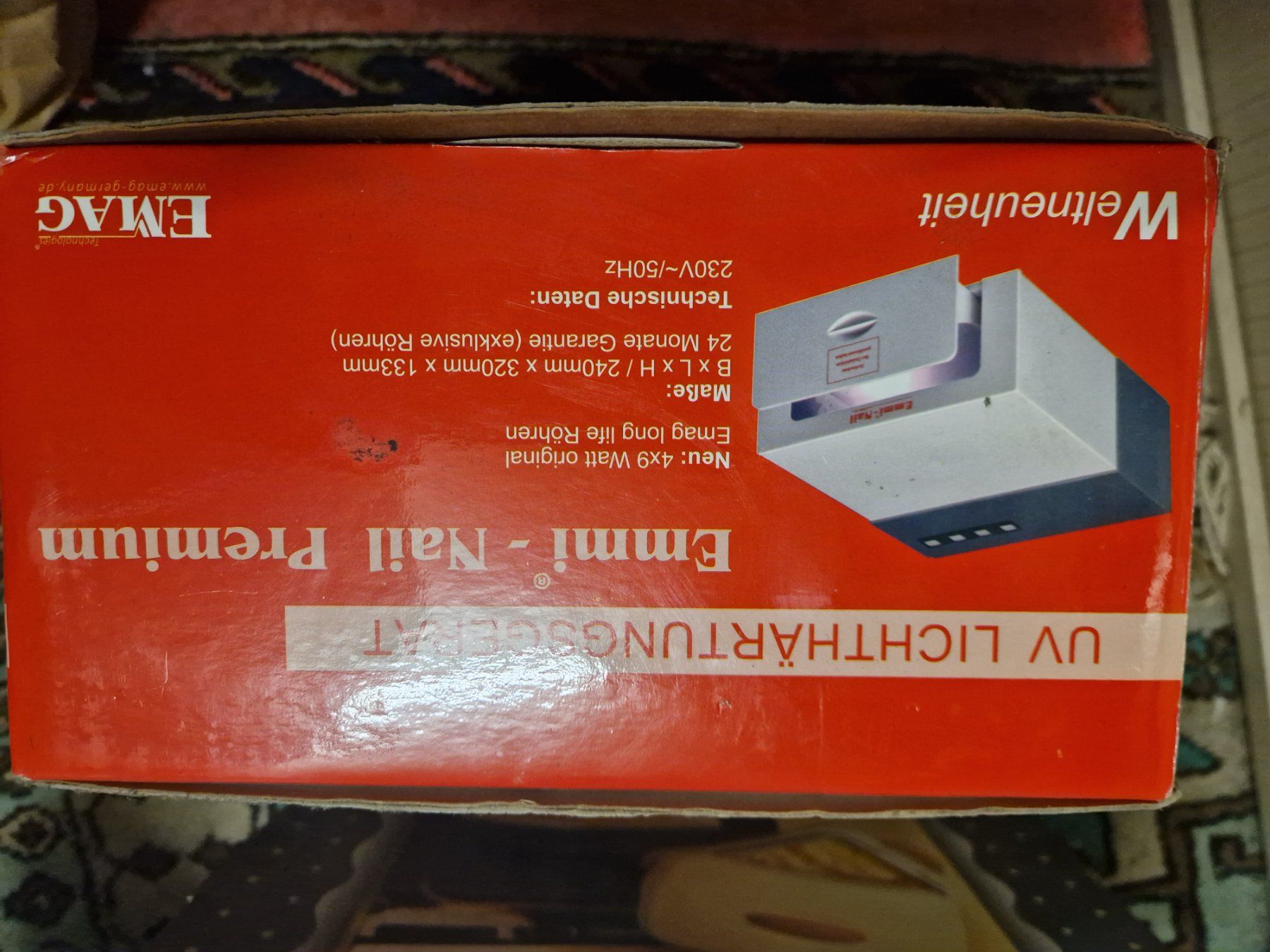 Künstliche Fingernägel: UV Lichthärtungsgerät. Nagel – Neu und originalverpackt aus Volketswil von Ciao75