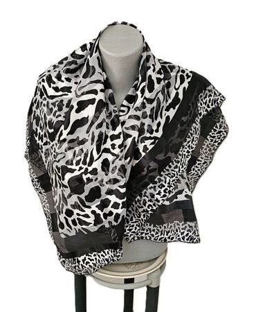 Edler Schal / Tuch / Foulard Leo Animal