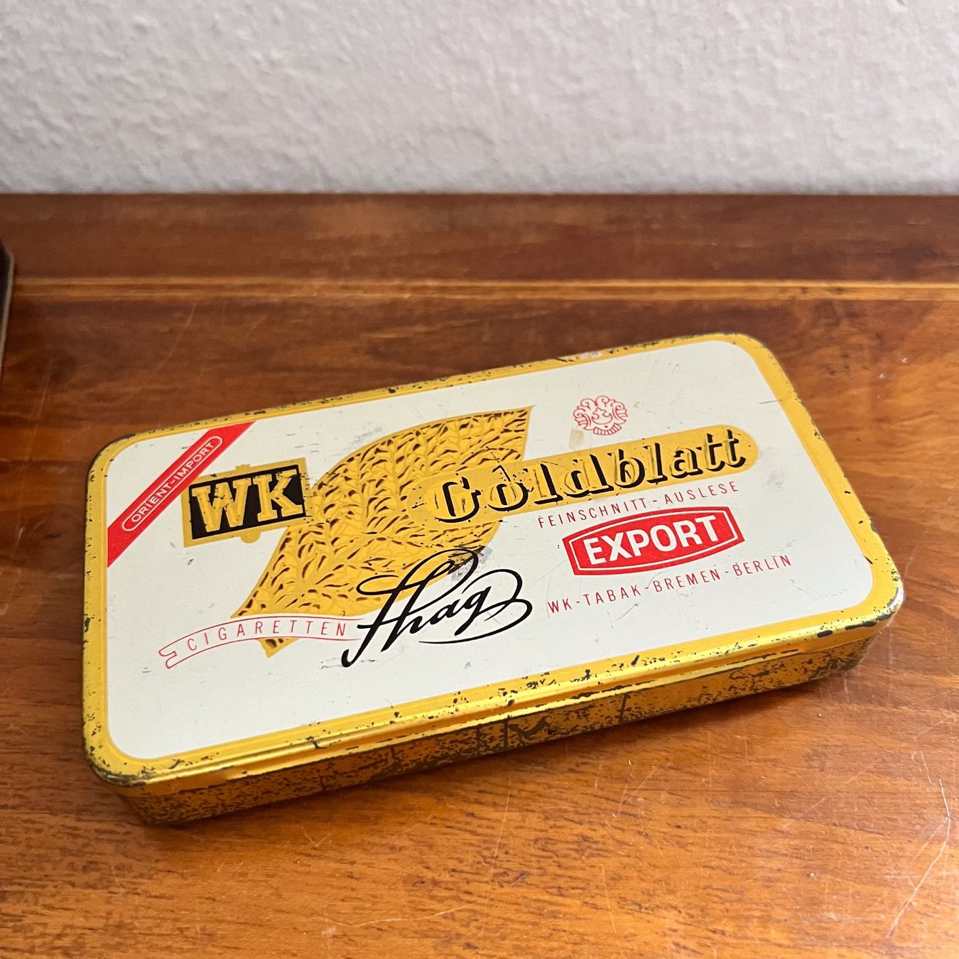 Barattoli: Alte Zigarren Tabak Blechdose Vintage Reklame Blech Dose – Usato da Neuhausen venduto da rraayy 3