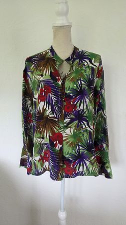 Exklusive Seiden-Bluse von "SMARTEEZ" Gr. 38 (It 44)