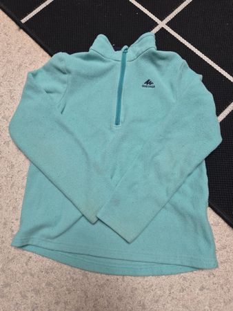 Quechua Fleece Pullover türkis Grösse 131-140 cm