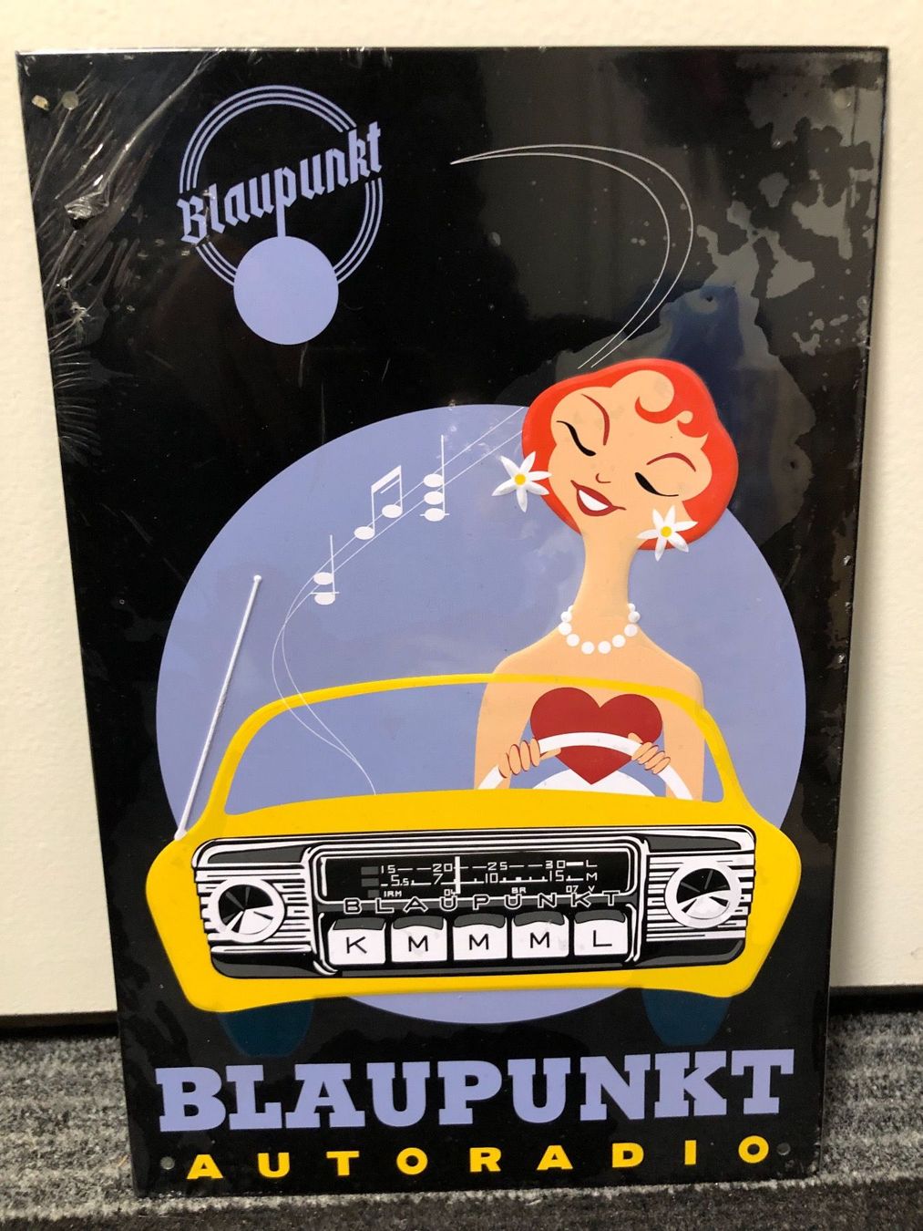 Ecriteaux: Blaupunkt auto Radio werbung classic – Neuf (Voir description) à Reinach AG par rares75