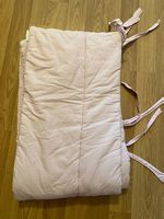 Bettumrandung Babybett 200x30cm in rosa rose Top zustand