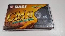 Kassette BASF CM II Chrome Maxima 60 orig. verpackt, ungeö.