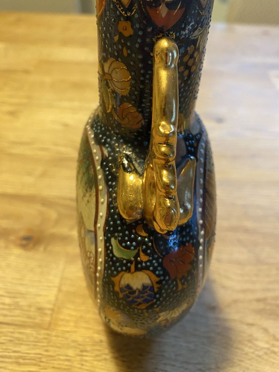 Vasen & Gefässe: Asiatische Vase Satsuma Style – Gebraucht aus Flawil von Naphtali 3