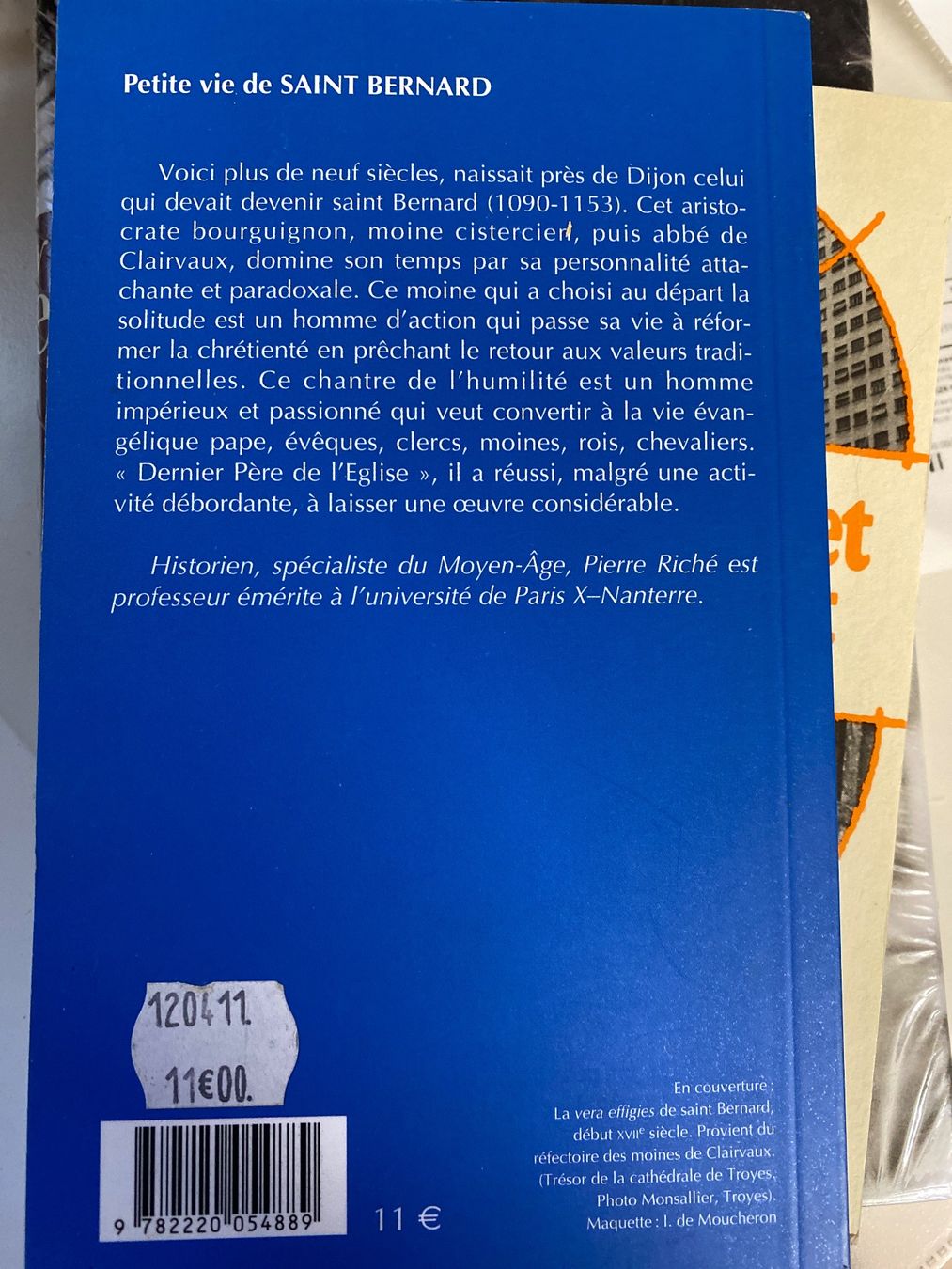Libri: Livre "Saint Bernard" Pierre Riché – Nuovo (secondo la descrizione) da Le Brassus venduto da cinema13 1