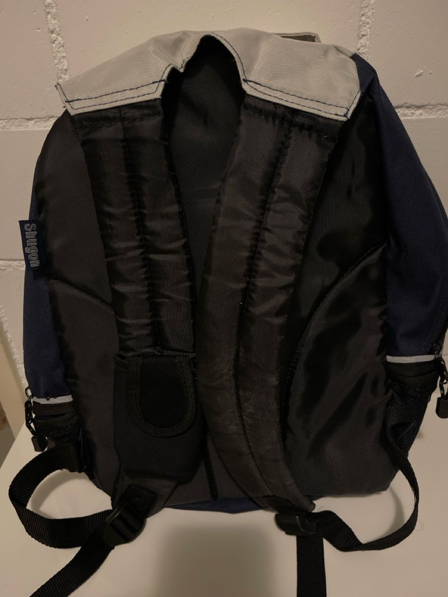 Rucksäcke: Rucksack dunkelblau/grau mit Schnürung  – Gebraucht aus Unterkulm von AnoliOccasion 2