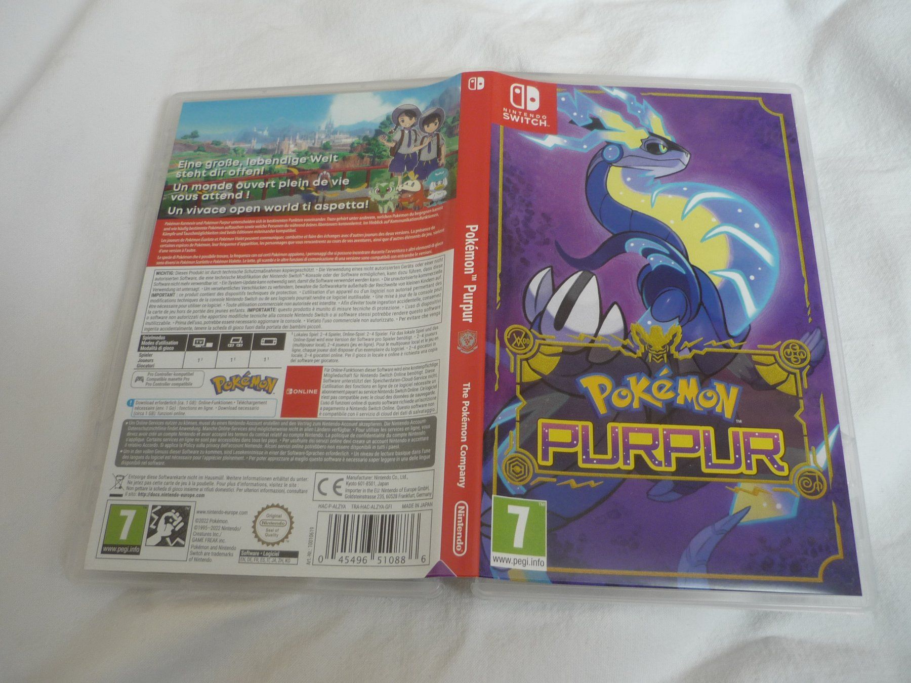 Pokémon Spiele: (S) Nintendo Switch - Pokemon Purpur - Games – Gebraucht aus Beringen von Flatretriever 1