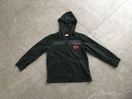 Polar Extreme Fleecejacke grün, Gr. 128