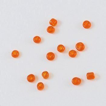 Perle (finte): Rocailles Transparent Orange 3mm / 30g – Nuovo (secondo la descrizione) da Rüegsau venduto da Tausendfreund