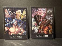 One Piece Card Game 2 Don Karten neuwertiger Zustand