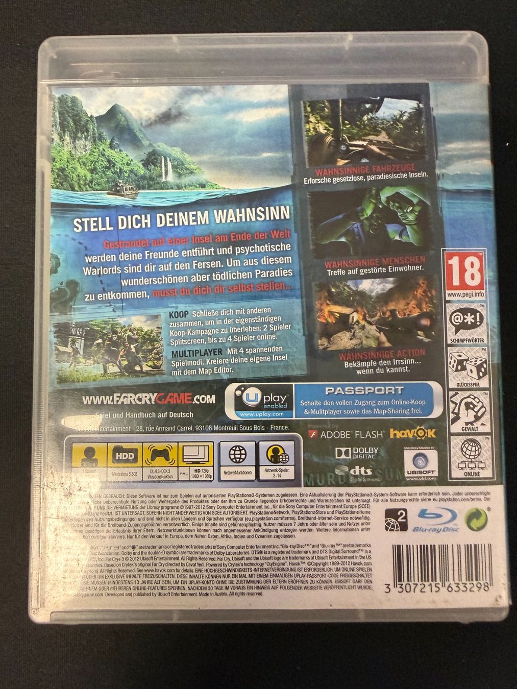 Sony Spiele: Far Cry 3 - PS3 – Gebraucht aus Pont-de-la-Morge von Darfal 2