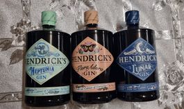 3 FLASCHE VERSCHIDENE HENDRICKS GIN 70cl AUS SCHOTTLAND
