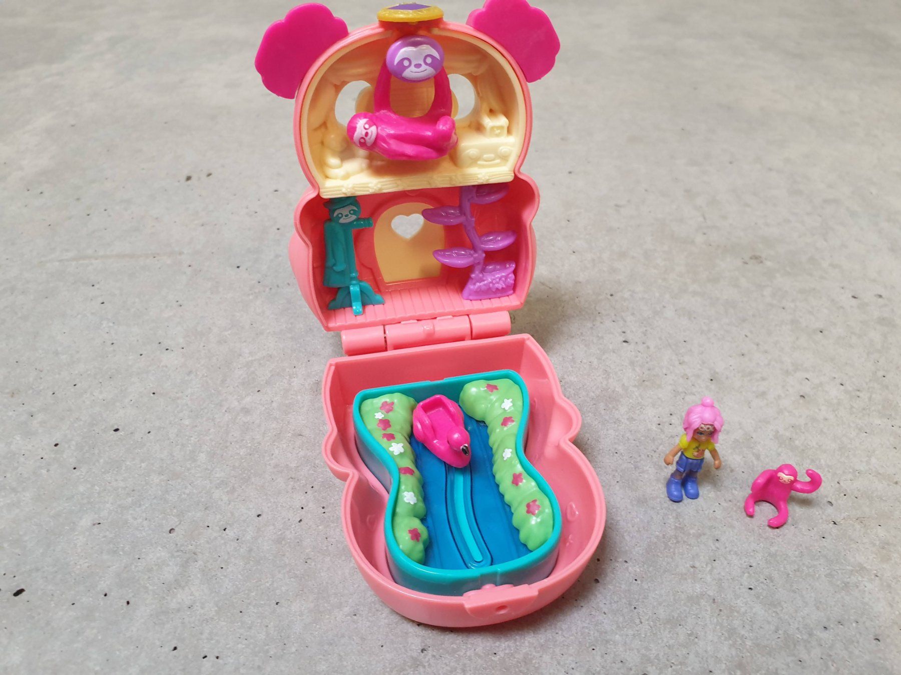 Polly Pocket Giocattoli: Coffre "Paresseux", Polly Pocket – Usato da Fribourg venduto da fripons 2