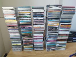 Lot de 250 cd's environ
