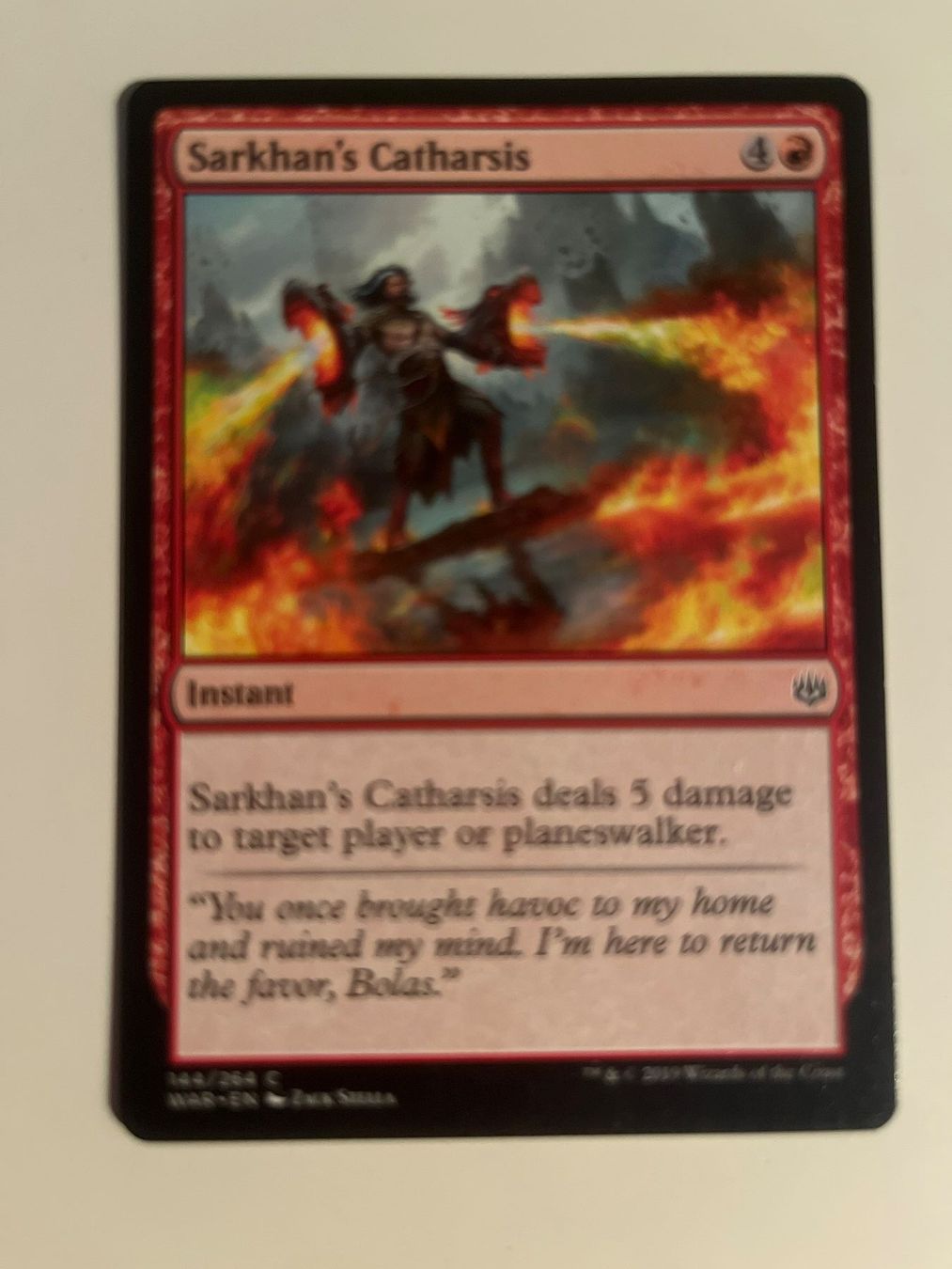 Magic The Gathering Sammelbilder & Trading cards: 1 x Sarkhan's Catharsis - Magic: The Gathering - MtG – Gebraucht aus Kriens von Shadi1980
