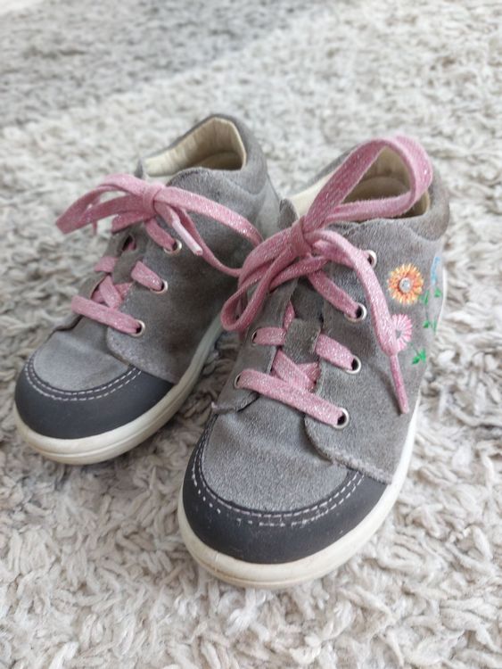 Pepino Minilette - Sandali Bambina In Vera Pelle Rosa, Comodi E Morbidi Con Chiusura In Velcro, Made In Europe - Taglia 43