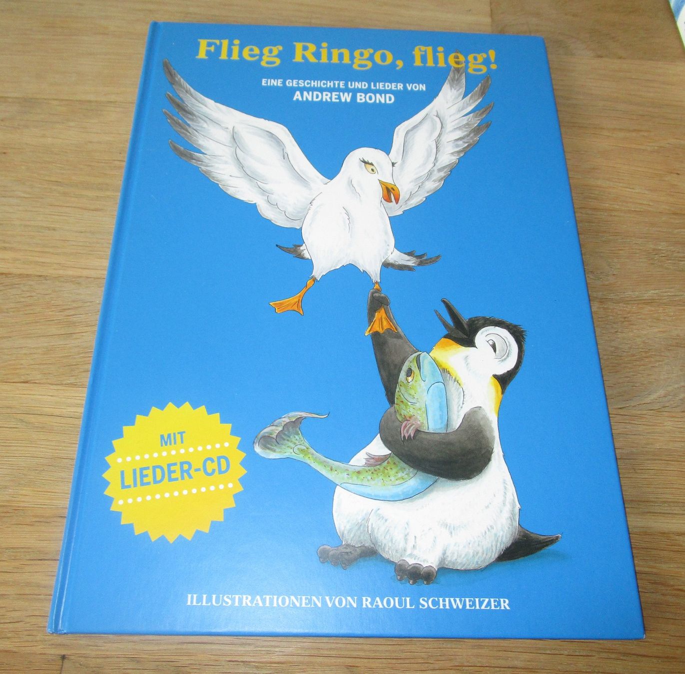 Libri: Kinderbuch "Flieg Ringo, flieg!" Andrew Bond – Usato da Scuol venduto da Luana..