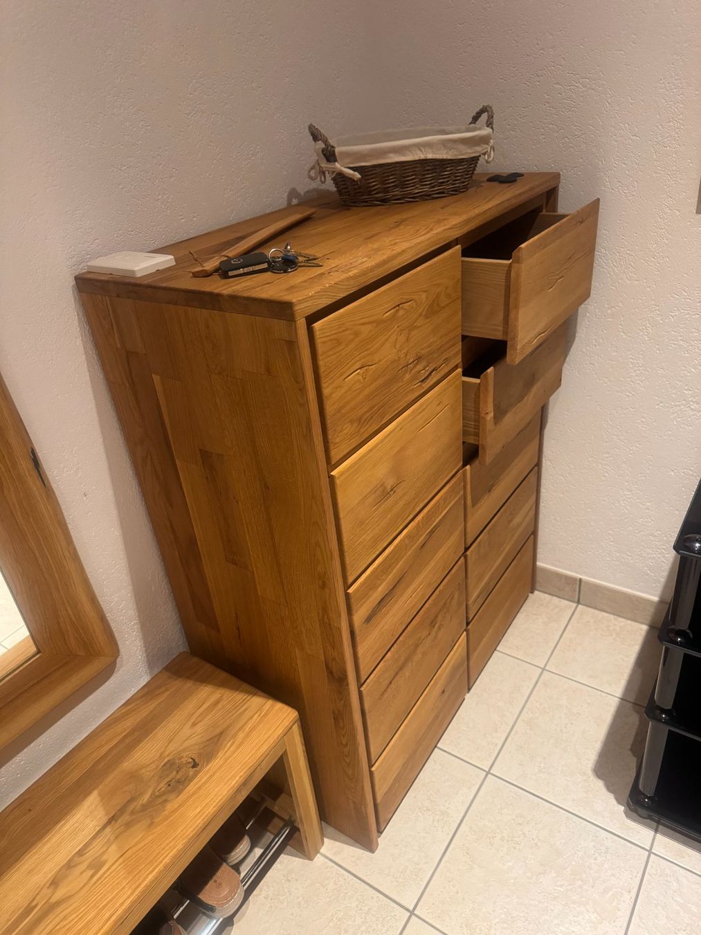 Cassettiere: Kommode in echter Asteiche – Usato da Oberentfelden venduto da Keppo7 1