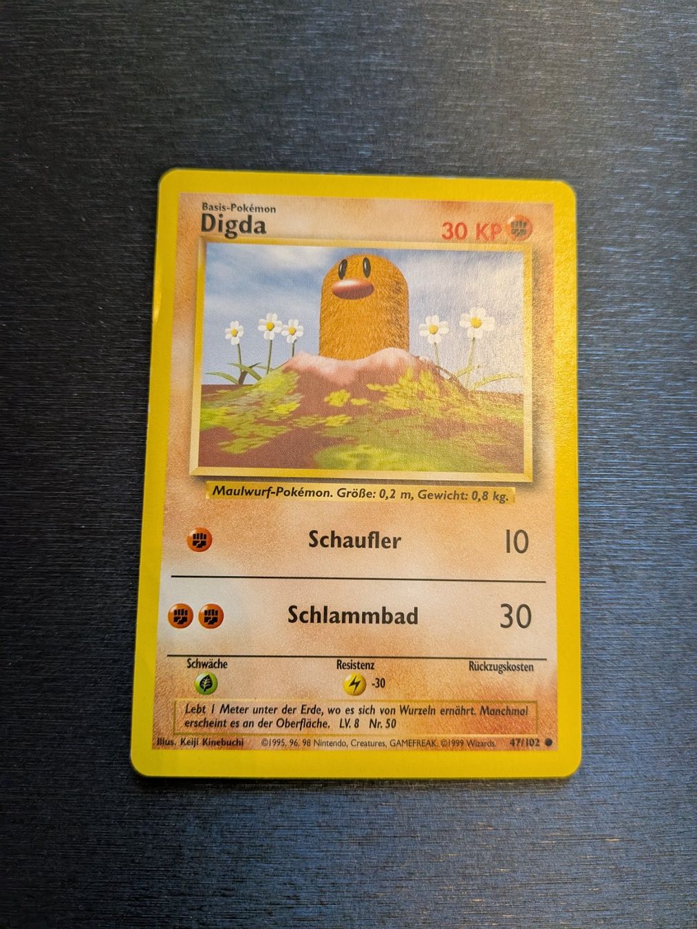 Pokémon Cartes à collectionner: Base Set Diglett / Digda 47/102 DE Ab 1 – D'occasion à Paradiso par Pkmn10