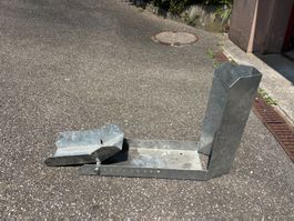 Motorradhalterung