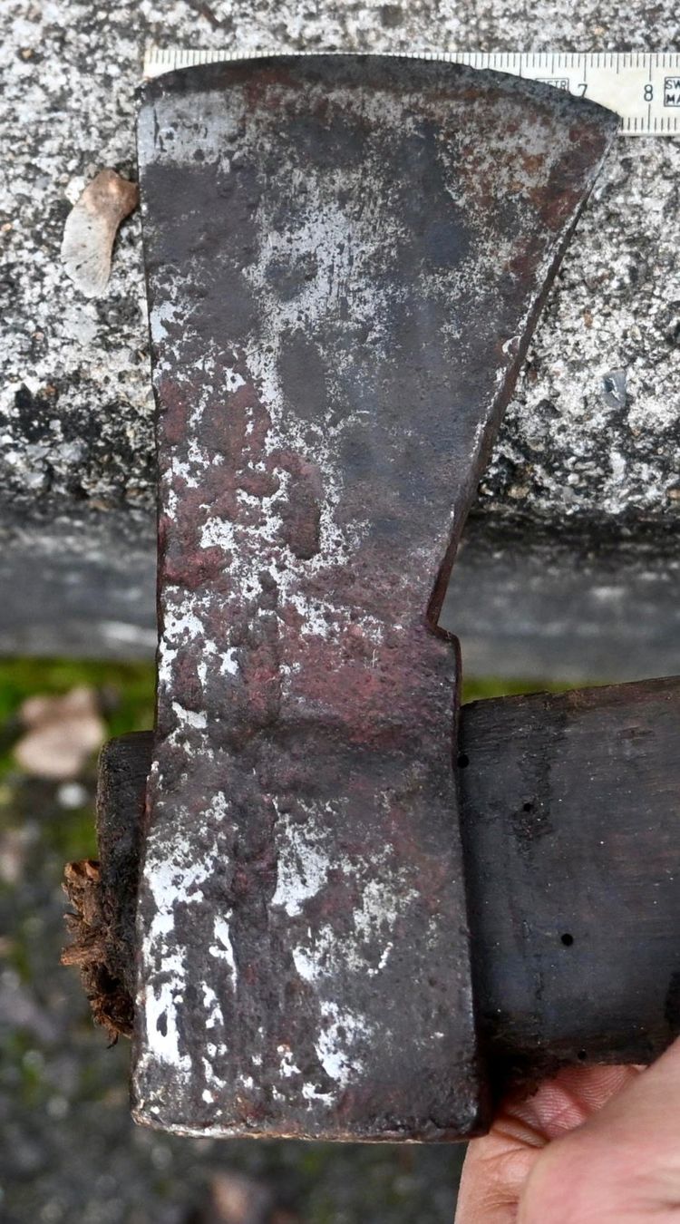 Tutti gli attrezzi: antikes HANDBEIL geschmiedet Länge 39cm – Usato da Pfaffhausen venduto da mono_rec 5