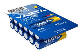 12 Stück Varta Alkaline Longlife AA, LR6 Ablaufdatum 06.2033